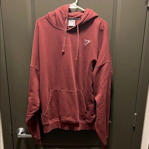 Gymshark Burgundy Hoodie